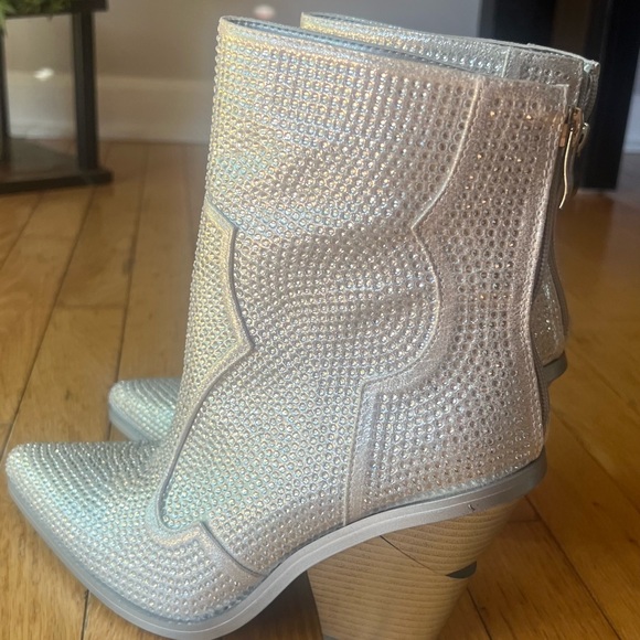 Azalea Wang Soulard Bling Cowgirl Bootie - Picture 4 of 6